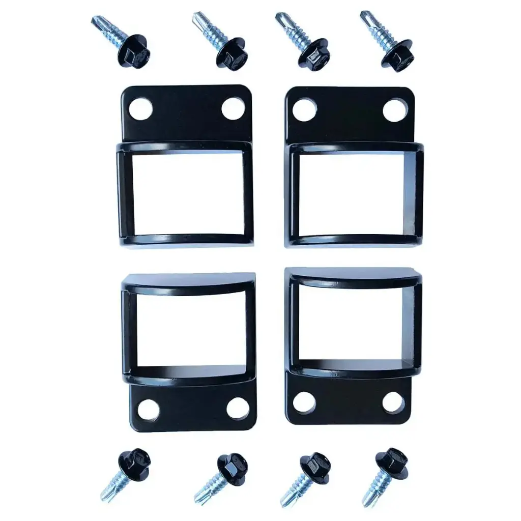 Pool Panel Bracket 4-Pack 38 x 25mm