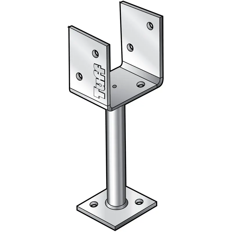 POST STIRRUP 100X100 x 75mm LEG