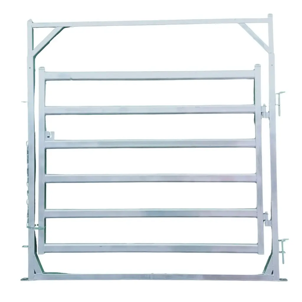 Cattle Yard Gate in Frame - Adjustable