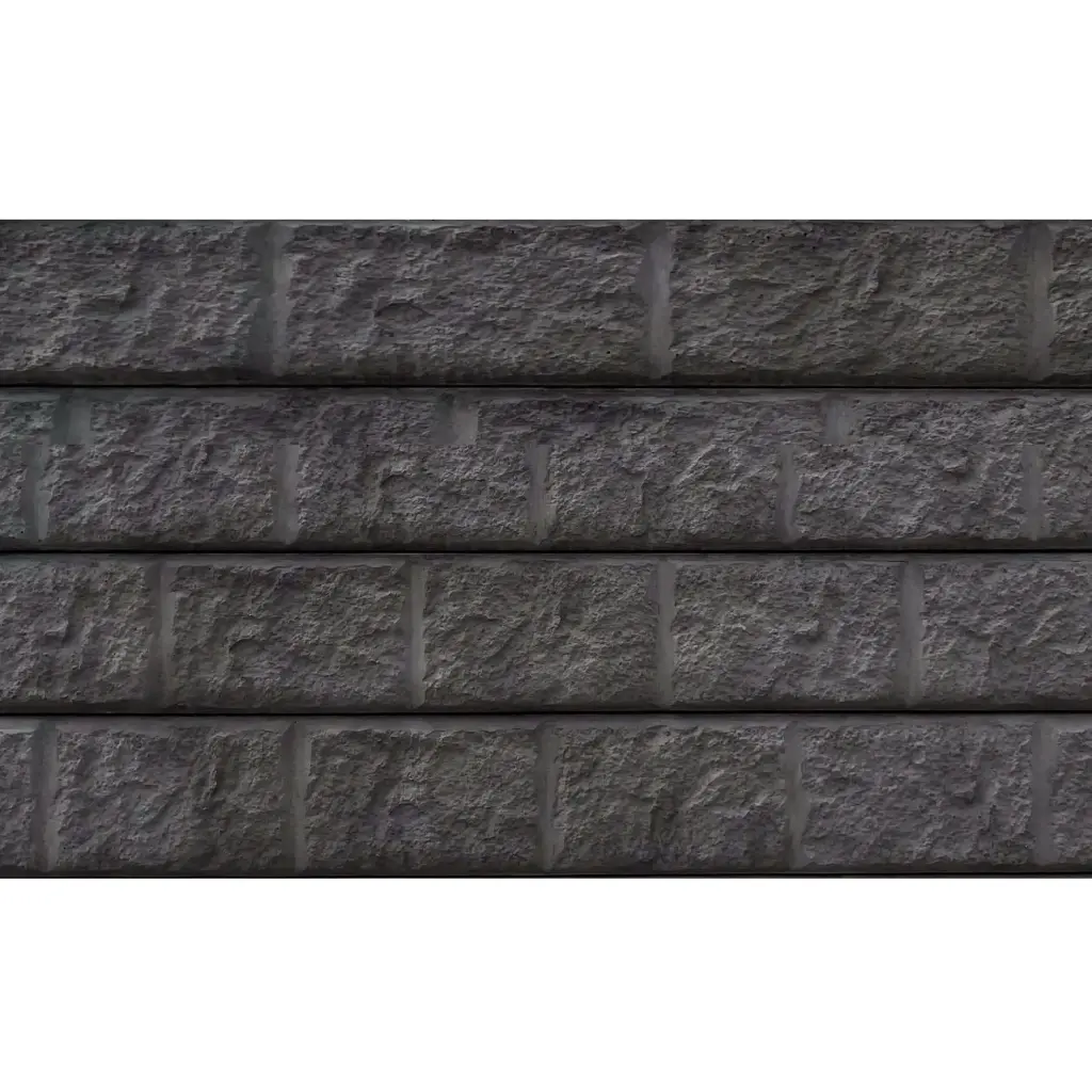 Block Pattern Charcoal Concrete Sleepers