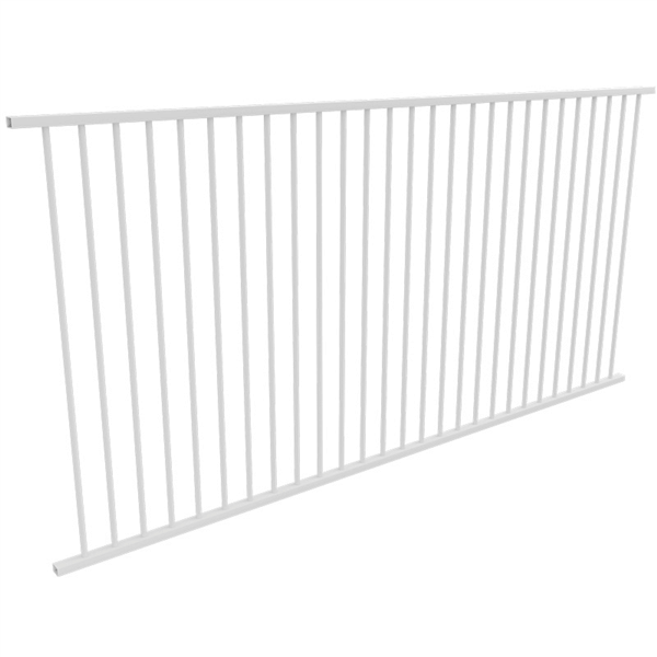 Pool Fence Panel 1200 x 2450mm Powder Coated