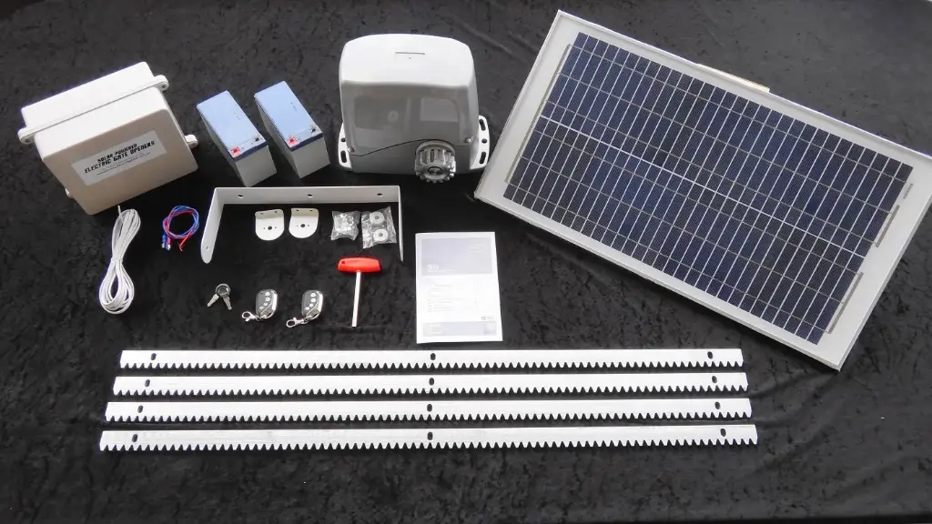Solar Sliding Gate Motor