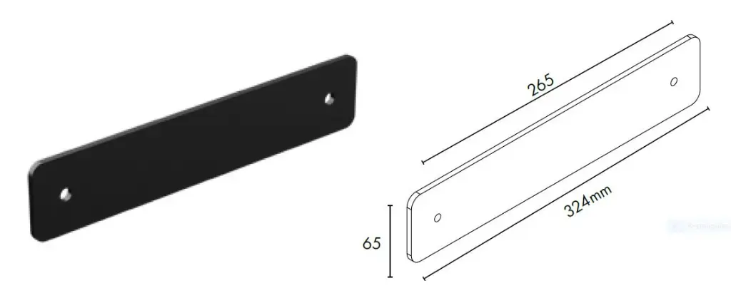 Zeus Steel Security Top Plate