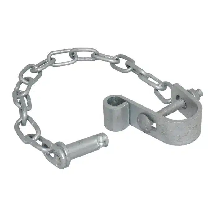 25nb Bolt On Hook Latch w 500mm chain Rotech Rural