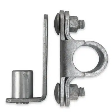 Weld-On Top Saddle Backing Plate Hinge Set Rotech Rural