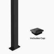 [ZF-2700] Zeus 65x65 Post 2700mm Long