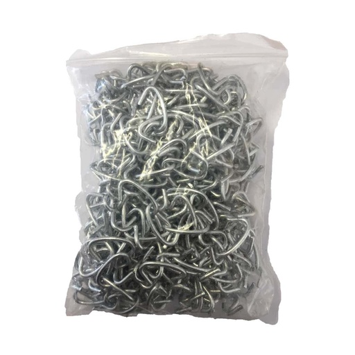 [19MC] Maspro Clips 19mm - 500 pack
