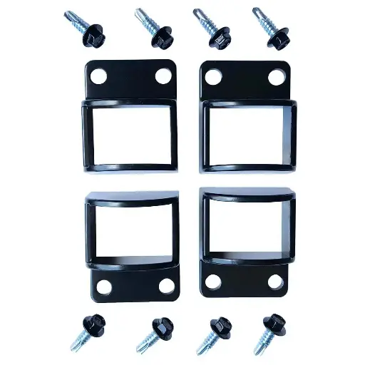 Pool Panel Bracket 4-Pack 38 x 25mm