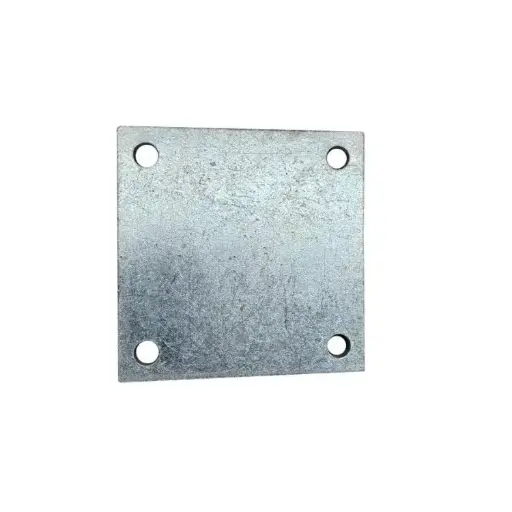 [PB20020010 Base Plate] Post Base Plate 200 x 200mm x 10mm Galv