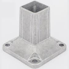 [PBA4H] Post Base 4 Hole Mill Fin 50mm