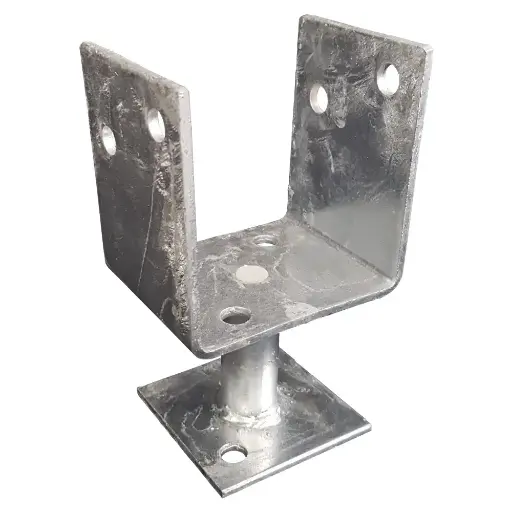 [10075PS] POST STIRRUP 100X150 x 75mm LEG