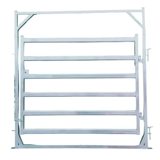 Cattle Yard Gate in Frame - Adjustable