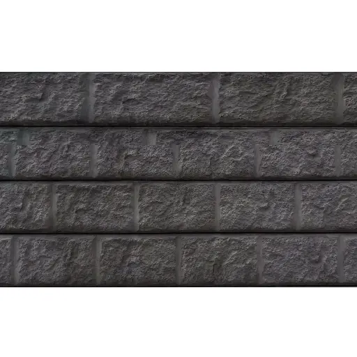 Block Pattern Charcoal Concrete Sleepers