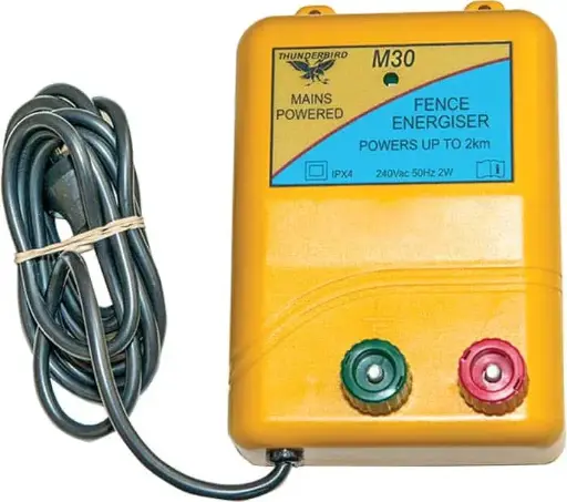 [M30] M30 2km Mains Electric Fence Energiser