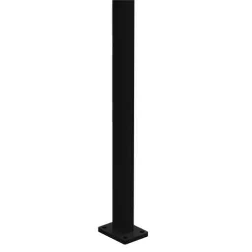 BARR Fence Post 50x25mm with Welded Base Plate 1280mmL