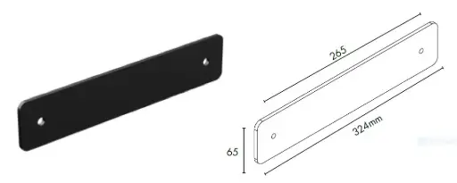 [ZF-SG-TPPLATE] Zeus Steel Security Top Plate