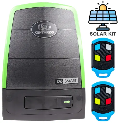 [D6SMARTSOL] D6 SMART Motor Kit 80w Panel 2 x 33ah batteries